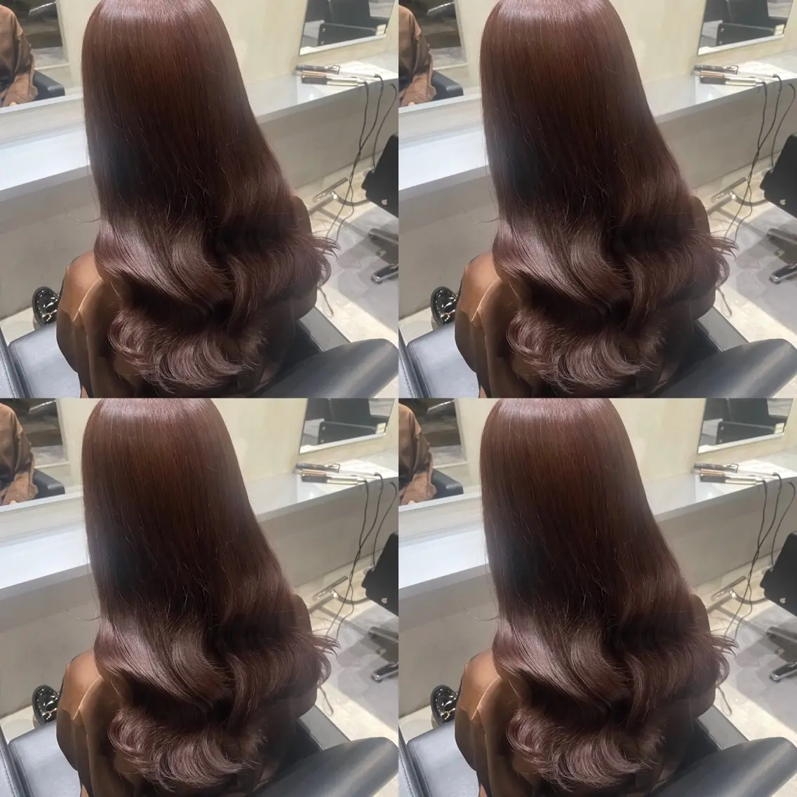 ロング カラー レイヤー×髪質改善 にちか🐰🎀のヘアスタイル
