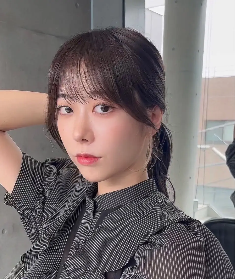 ロング カラー カット ヘアカラー トリートメント 🌫️大人韓国ヘア 🌫️naoyaのヘアスタイル