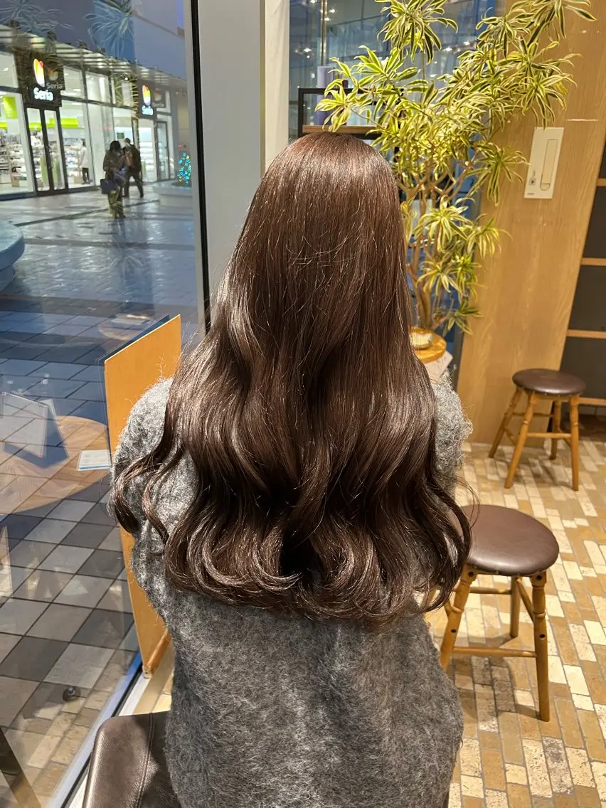 ロング カラー カット ヘアカラー トリートメント 🫧Ai/ ロロネー森ノ宮💖のヘアスタイル