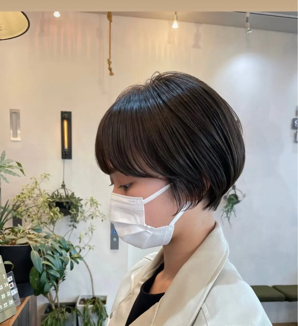 ショート 岡部 ひな/銀座のヘアスタイル