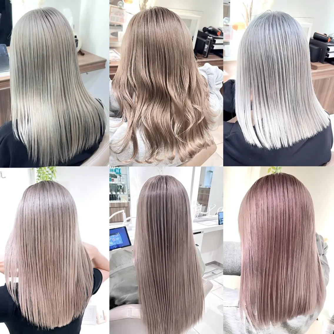 ロング カラー ブリーチ 髪質改善 ヘアカラー 渡邊楓果／髪質改善 ブリーチ/カラーのヘアスタイル