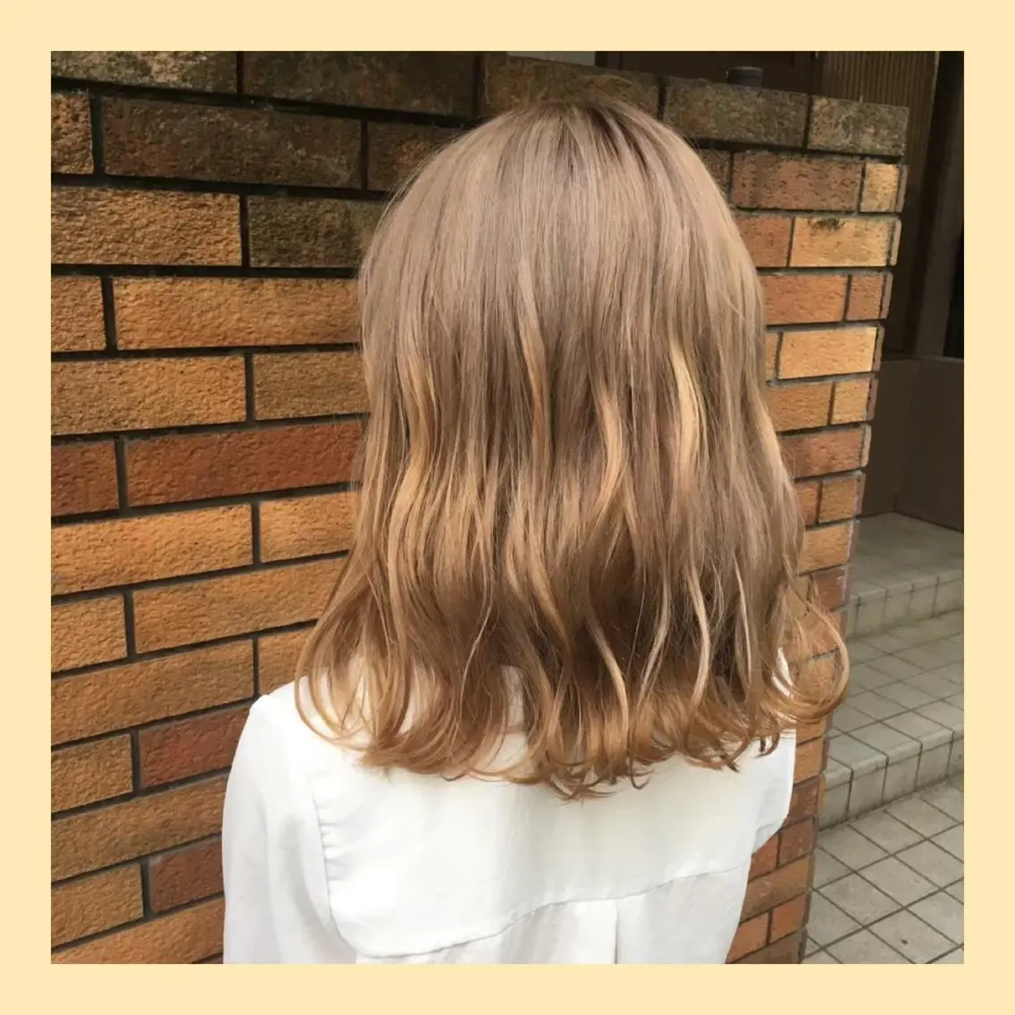 ミディアム カラー トリートメント ✨ブリーチなしカラー ×髪質改善✨松村 潤のヘアスタイル