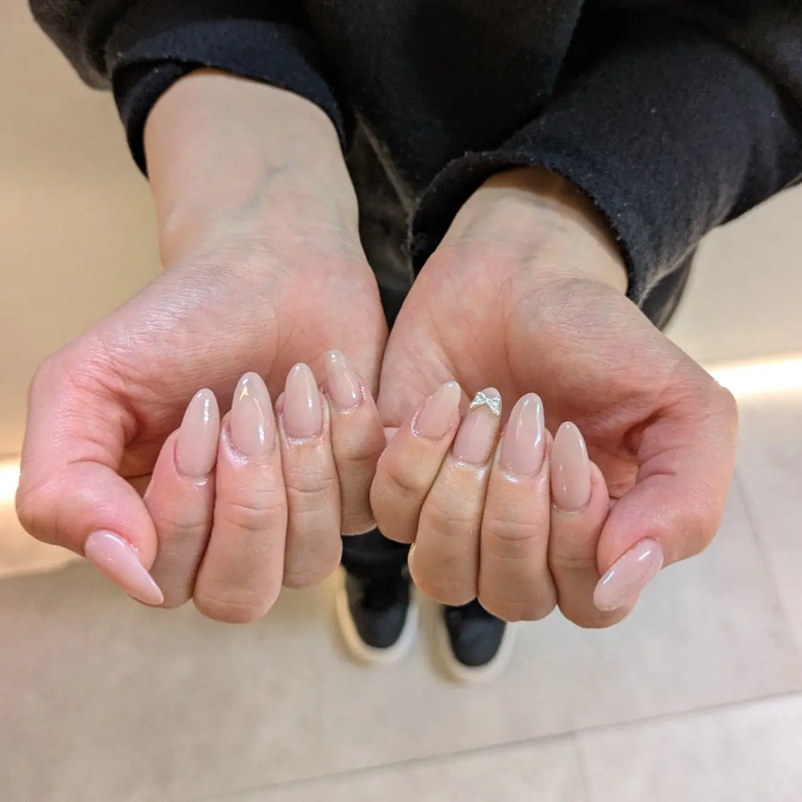 オフなし【ワンカラー/ラメグラデーション】の写真