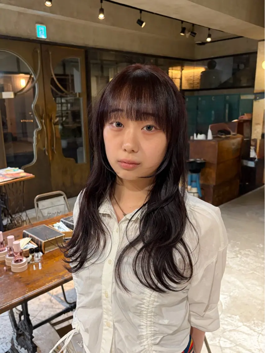 ロング カラー ヘアアレンジ ブラウンカラー 透明感カラー レッドカラー レッドブラウン 顔まわりレイヤー カット ヘアカラー トリートメント レイヤー/艶髪矯正 🪐takushiのヘアスタイル