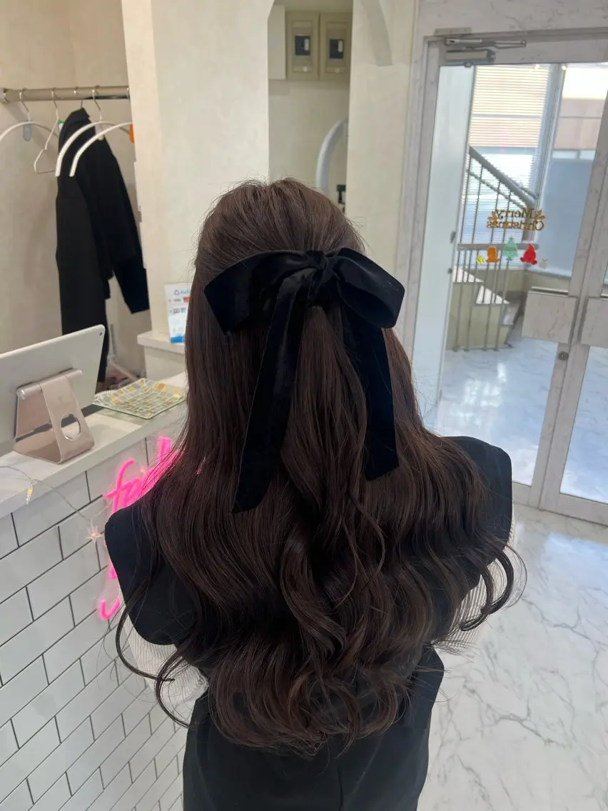 ロング 韓国風🫧艶カラー 💟ran💟のヘアスタイル