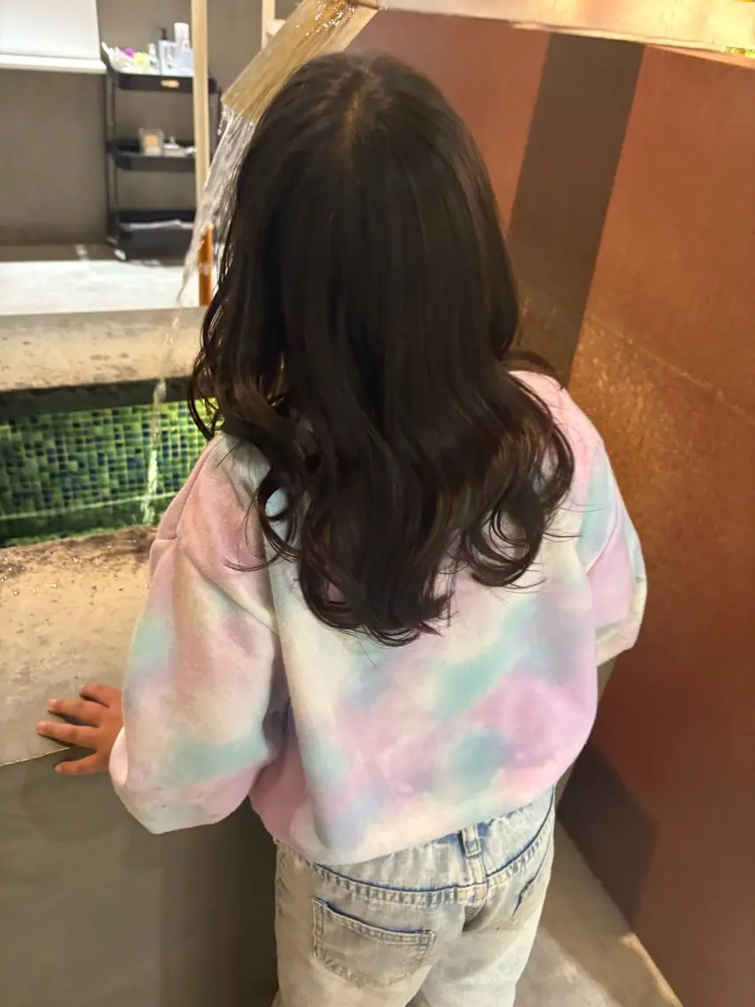 キッズ カット 田村 匡世のヘアスタイル