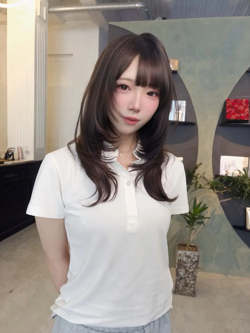 セミロング Maison HALU宮本 楓のヘアスタイル