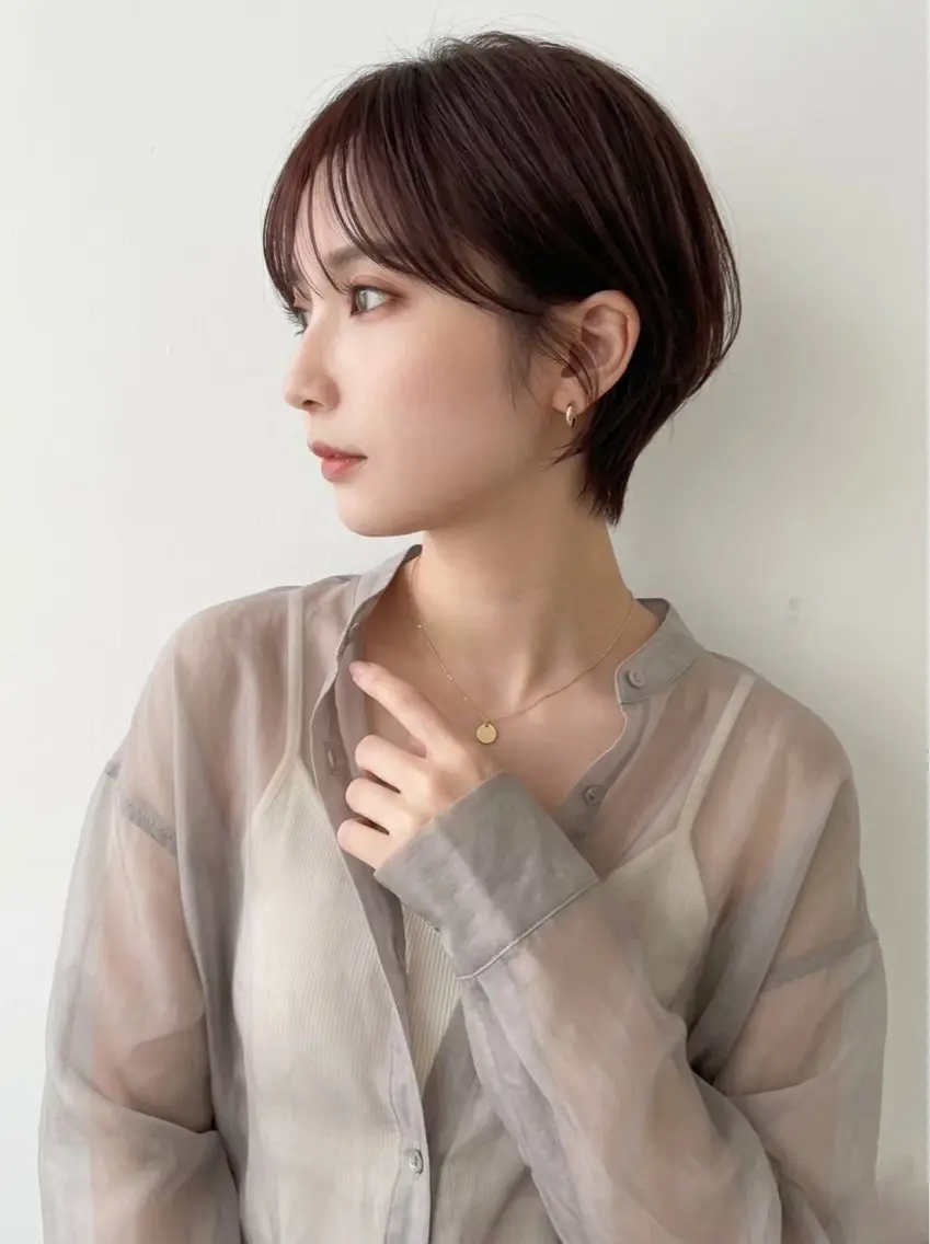 ショート Anji 🎀 riche eyeのヘアスタイル