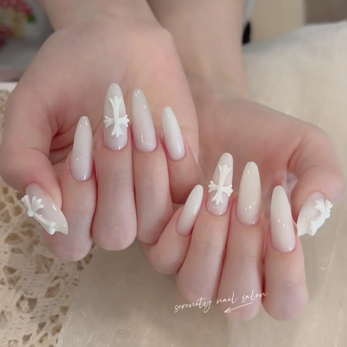 ネイル ハンドネイル ハンドケア 長さ出し専門店 💕香のネイルデザイン