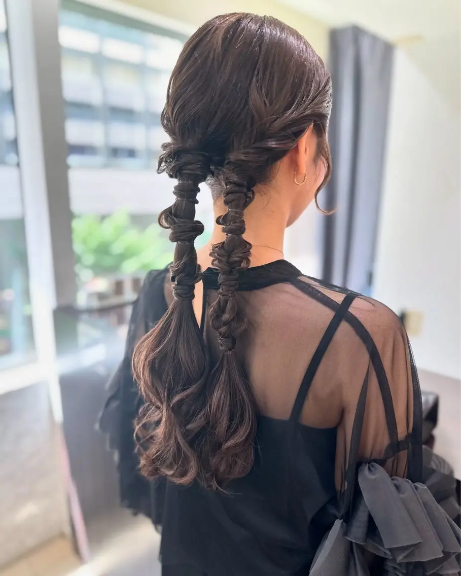 ヘアアレンジ mio/【日本橋】 撮影モデルのヘアスタイル