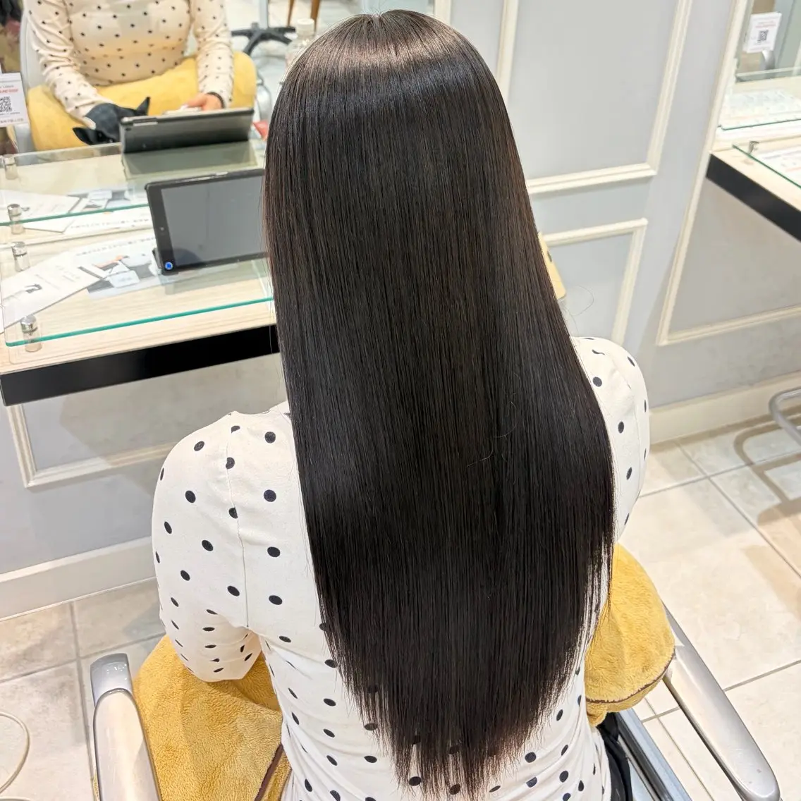 ロング 縮毛矯正 🌱‬‪kou紅🌱 モデル募集中🦋のヘアスタイル