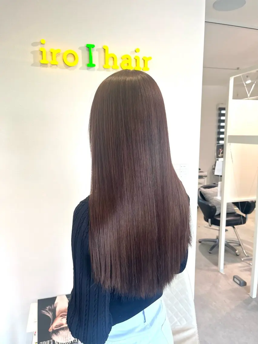 【女性限定】✨カット＋ワンカラー(ブリーチ入ってる方)✨の写真