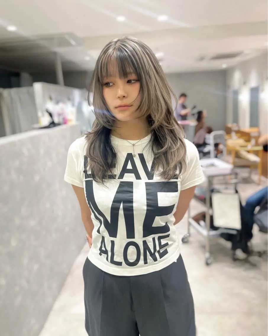 カラー 河原 楓樹のヘアスタイル