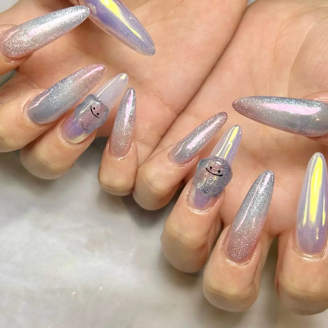 ネイル 持ち込み スカルプネイル ハンドネイル Reflection marikoのネイルデザイン