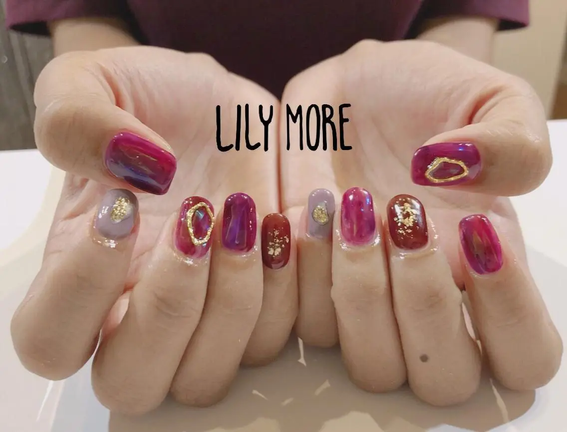 ネイル ニュアンスネイル Lily closetのネイルデザイン