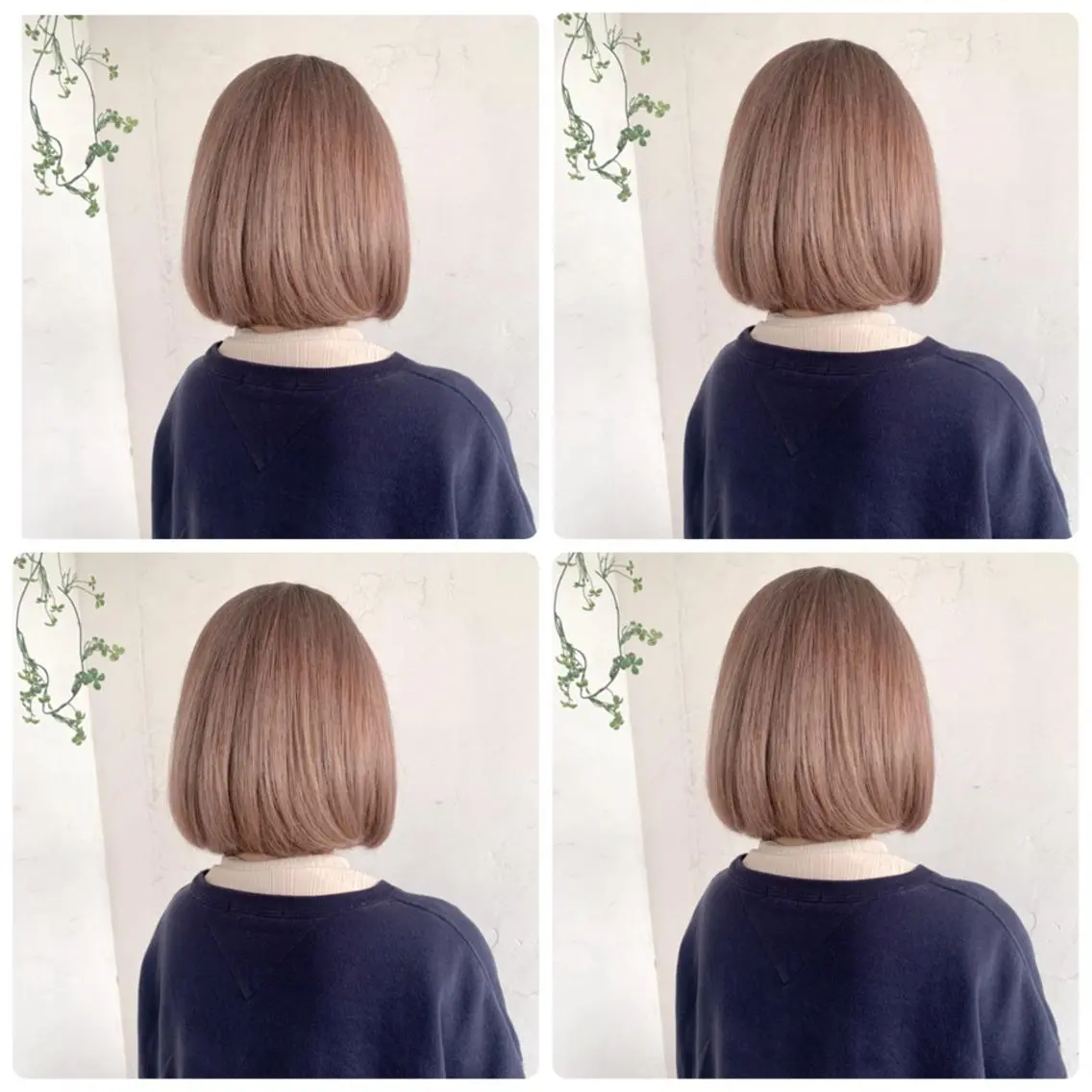 ショート カラー アッシュ ベージュカラー ブルーカラー ブラウンカラー ショコラベージュ ヘアカラー トリートメント 京都大人女性ショート 徒歩1分/秋山のヘアスタイル
