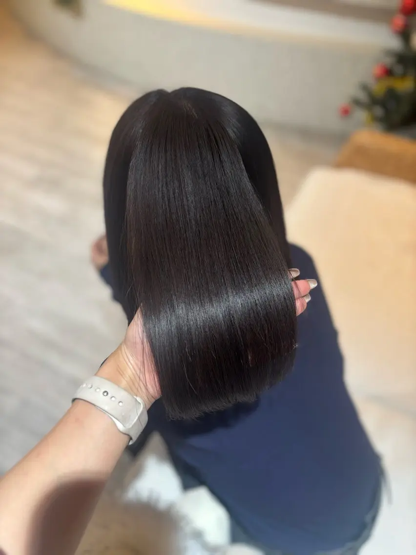カラー ツヤ感カラー/韓国 カットkanna🖤のヘアスタイル