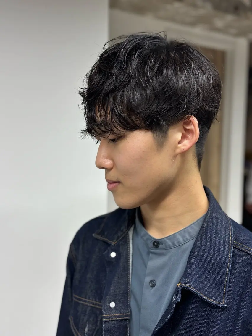 ショート パーマ メンズ ⚡️Hiroto/ men'shairのヘアスタイル