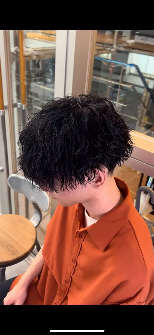 パーマ メンズ カット パーマ パーマ支持率No.1 ❤️🔥安成弾のヘアスタイル