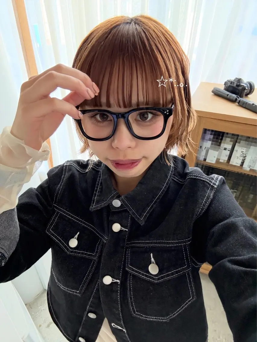 カラー 無料カットモデル募集 暖色カラー🎀のヘアスタイル