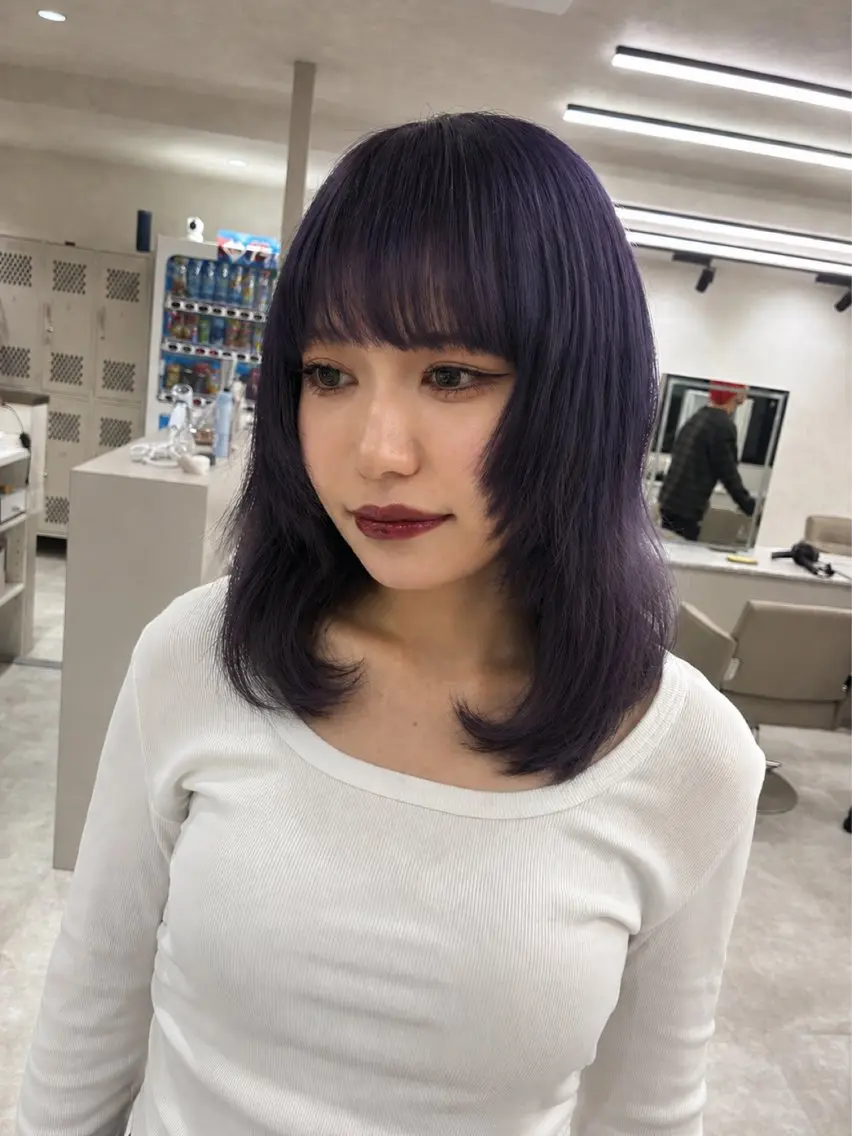 カラー 透明感オリーブ🫒/ 赤み消し/ヒロのヘアスタイル