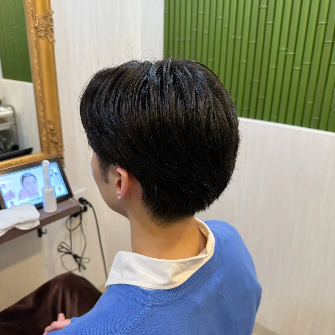 ショート カット パーマ 矢内 結菜のヘアスタイル