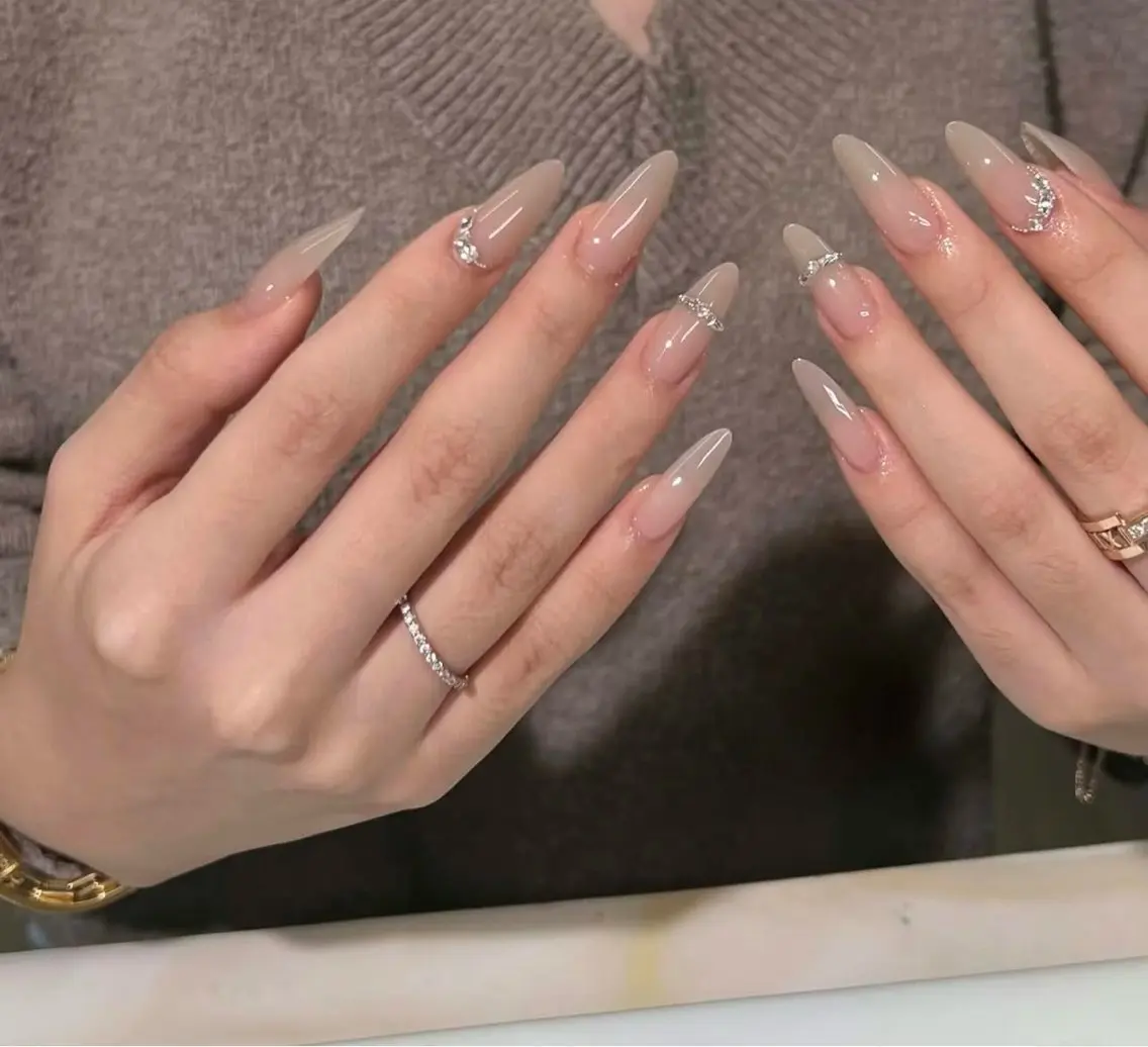 ネイル チークネイル フットネイル フレンチネイル グラデーション 韓国ネイル Ribbonnail salonのネイルデザイン