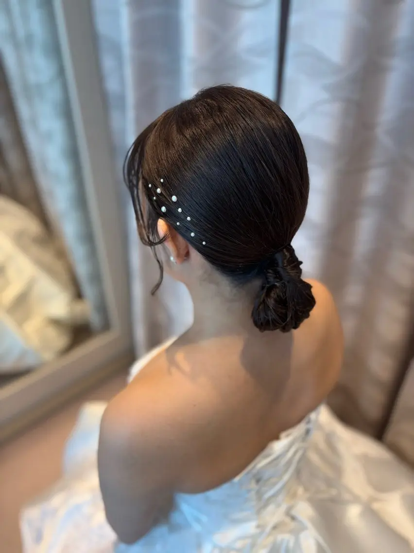 ヘアアレンジ ✨透明感艶カラー ✨💍Yuri💍のヘアスタイル