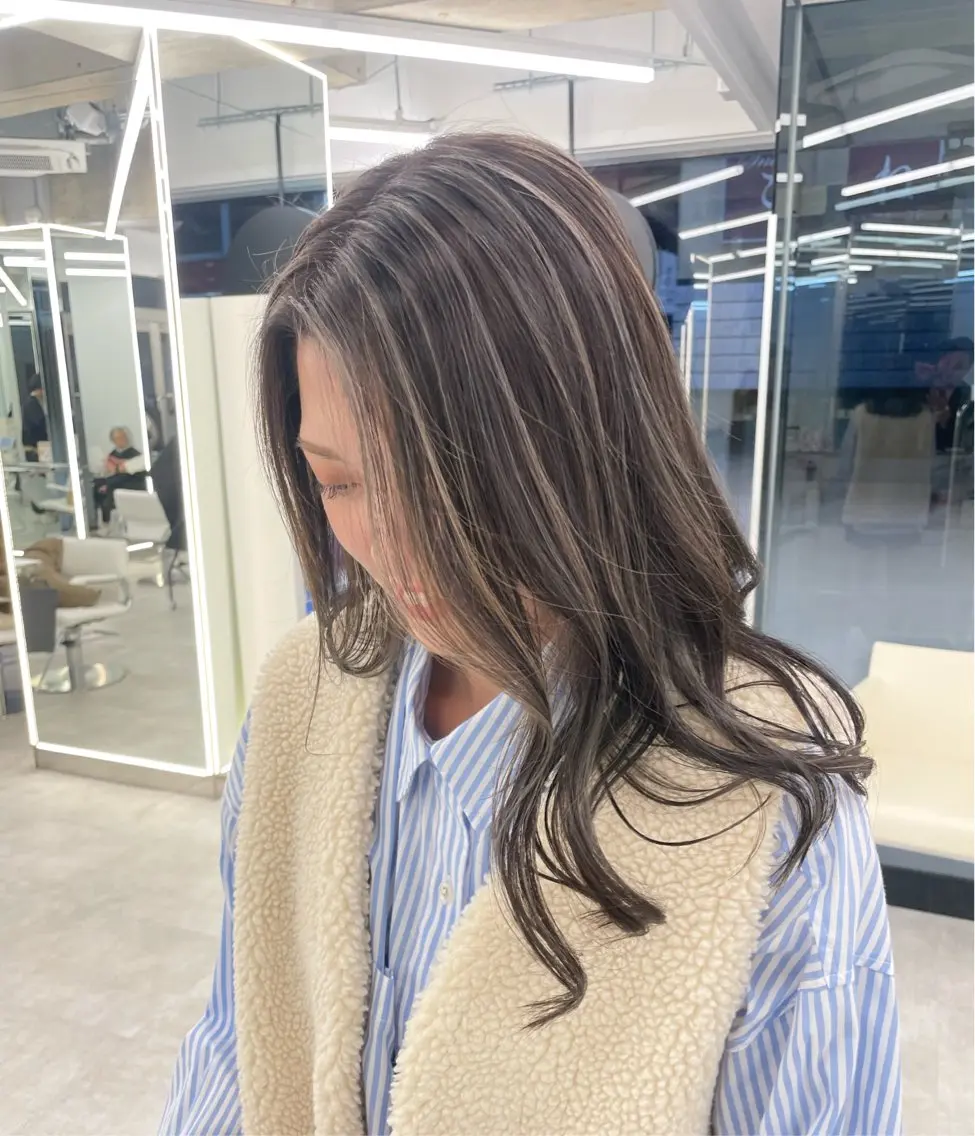 ロング カラー カット ヘアカラー トリートメント Brown 藤沢店のヘアスタイル