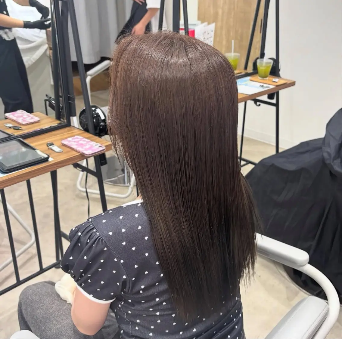 ［モデルクーポン］［すぐ予約NG］　　　　　秋におすすめ！🍁🍂 赤味なしcolor🫒イルミナカラー変更可能の写真