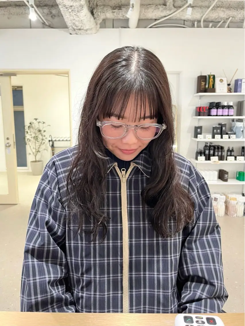 ロング ロング 鍛治 美月稀のヘアスタイル