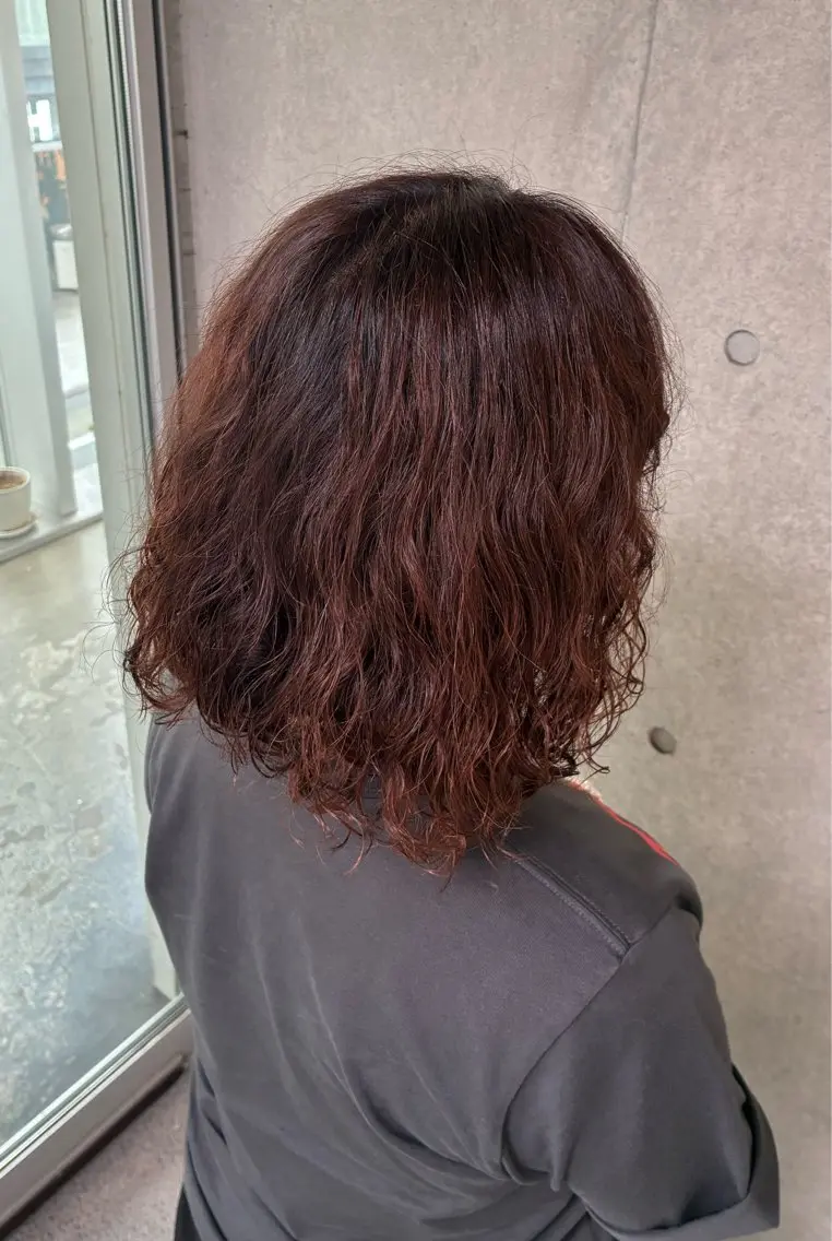 ショート カラー ヘアカラー 竹山 莉央のヘアスタイル