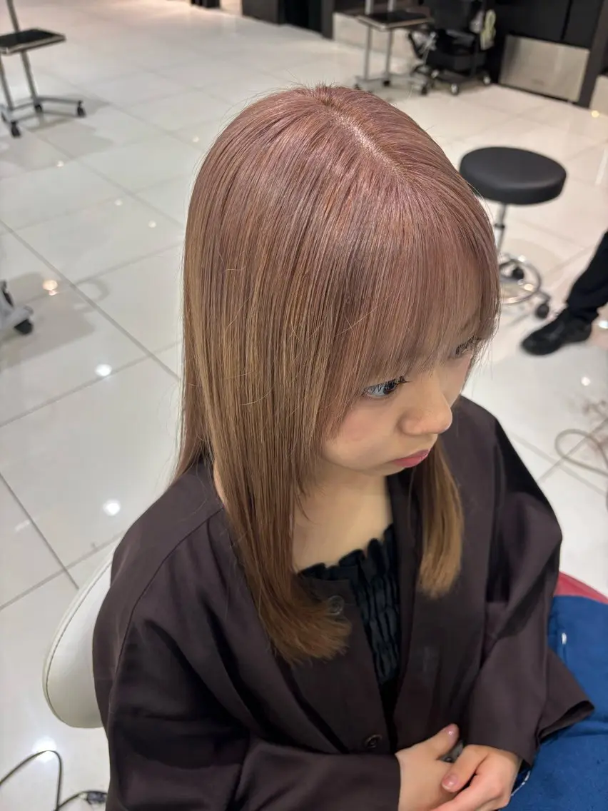 カラー ヘアカラー EARTH 🐢 鈴木優大 🐢のヘアスタイル
