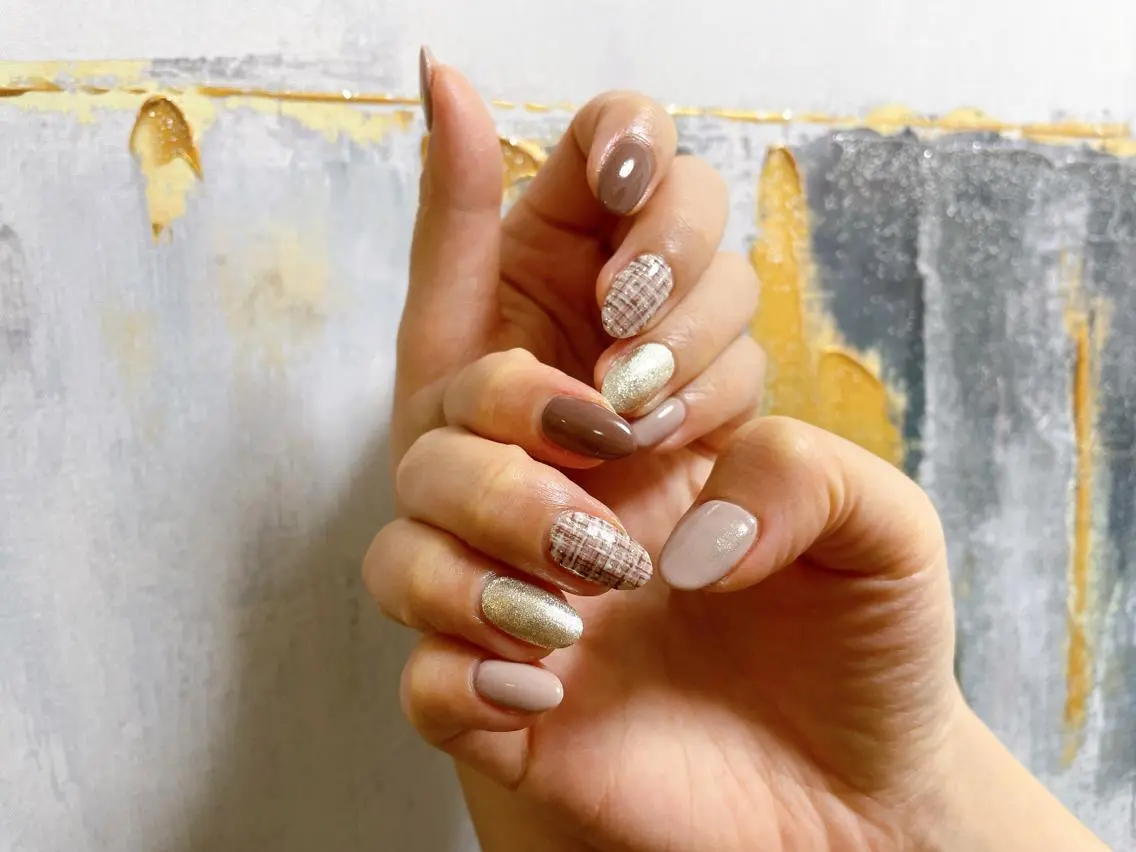 パーマ ハンドネイル mogunail &blowのネイルデザイン
