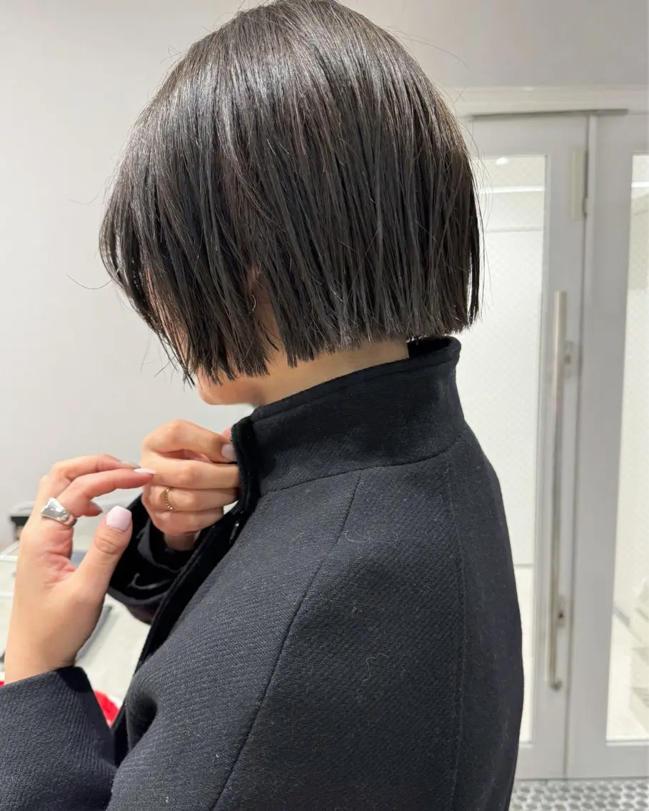 ショート ボブ 透明感カラー✴︎ SAYAKAのヘアスタイル