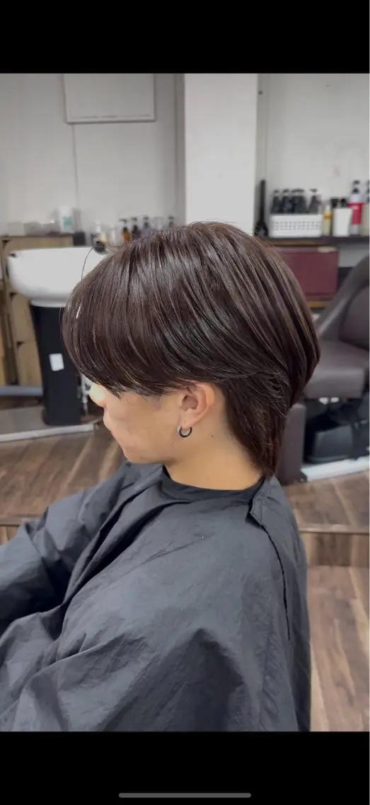 似合わせメンズカット🧐+透明感カラー🫧🫧+トリートメント✨の写真