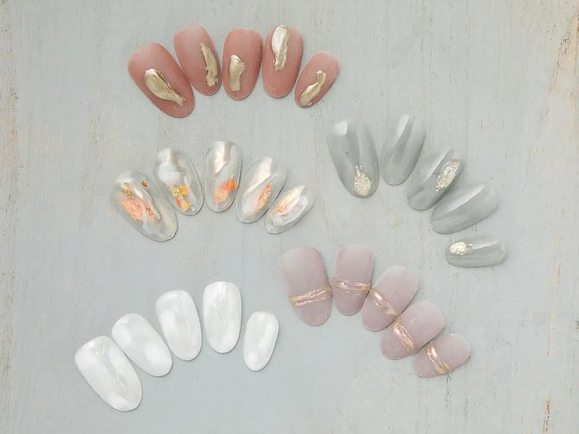 ネイル ジェルネイル ニュアンスネイル ハンドネイル nail salon Soeurのネイルデザイン