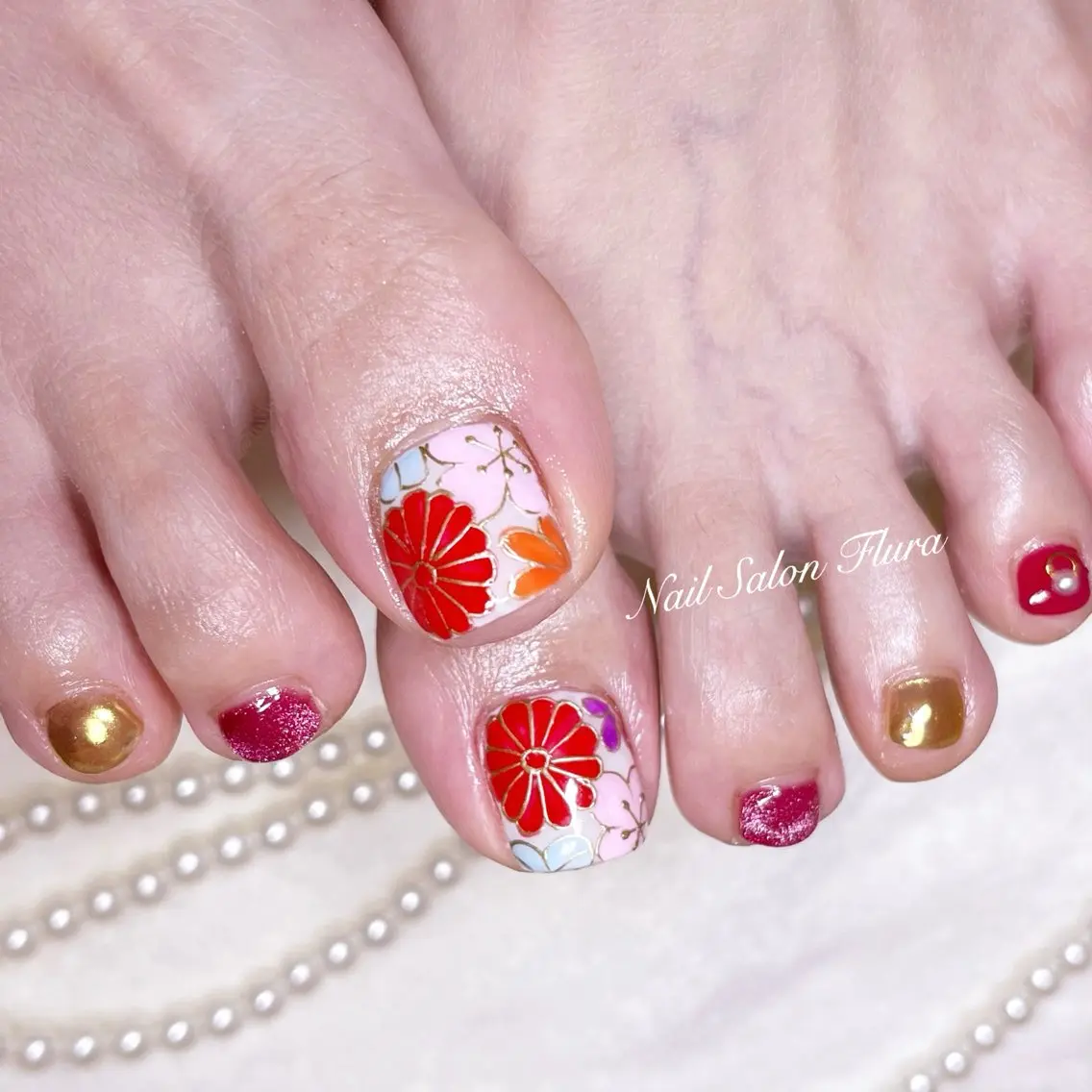 ネイル NailSalon Fluraのネイルデザイン