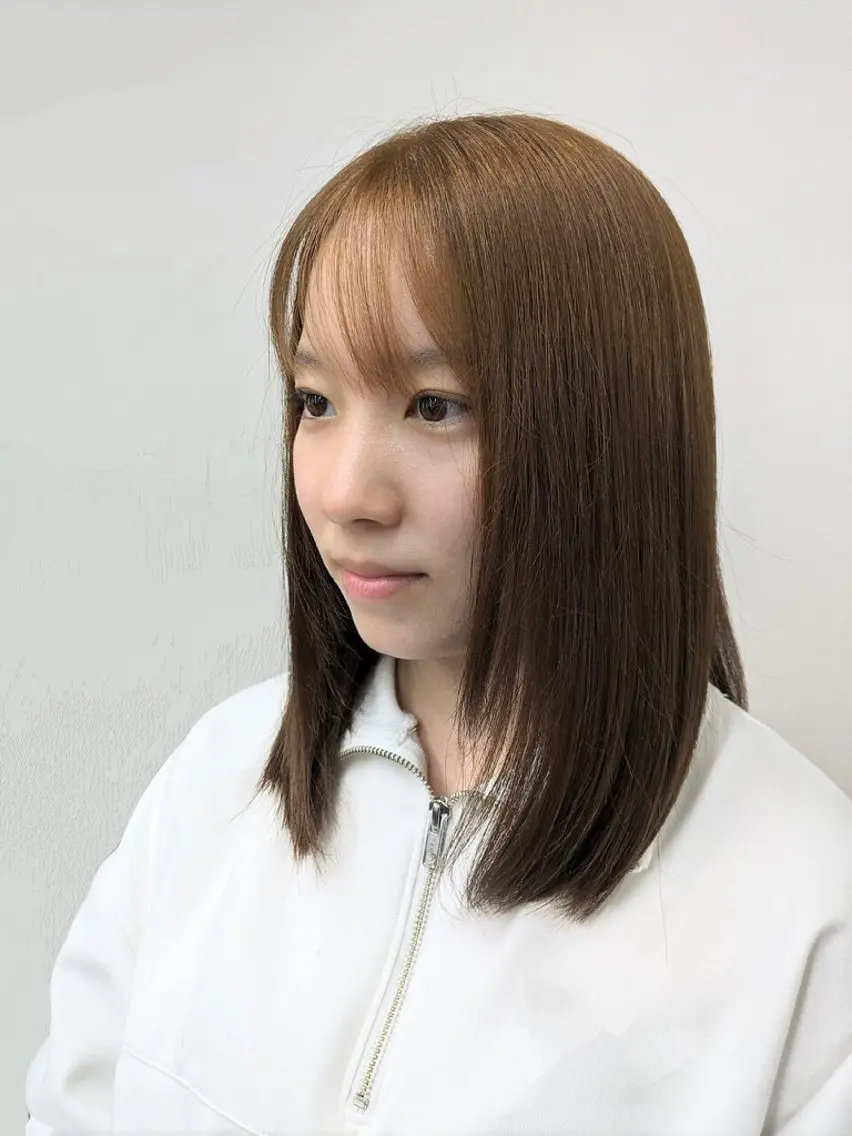 似合わせカットの写真