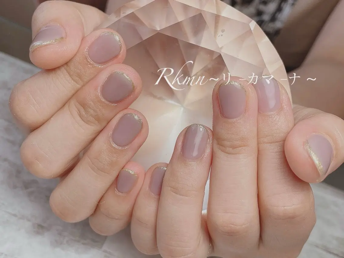 ネイル アートネイル ラメ(グリッター) 春ネイル ハンドネイル フットネイル ハンドケア Rkmn ~リ-カマ-ナ~のネイルデザイン