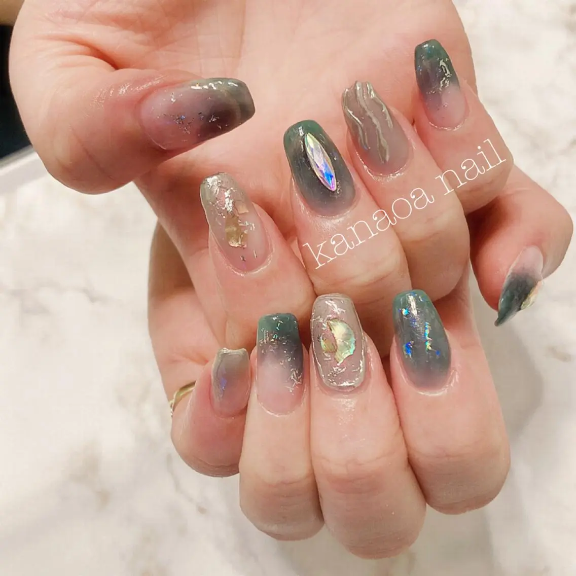 ネイル 地爪育成💅 kanaoanailのネイルデザイン