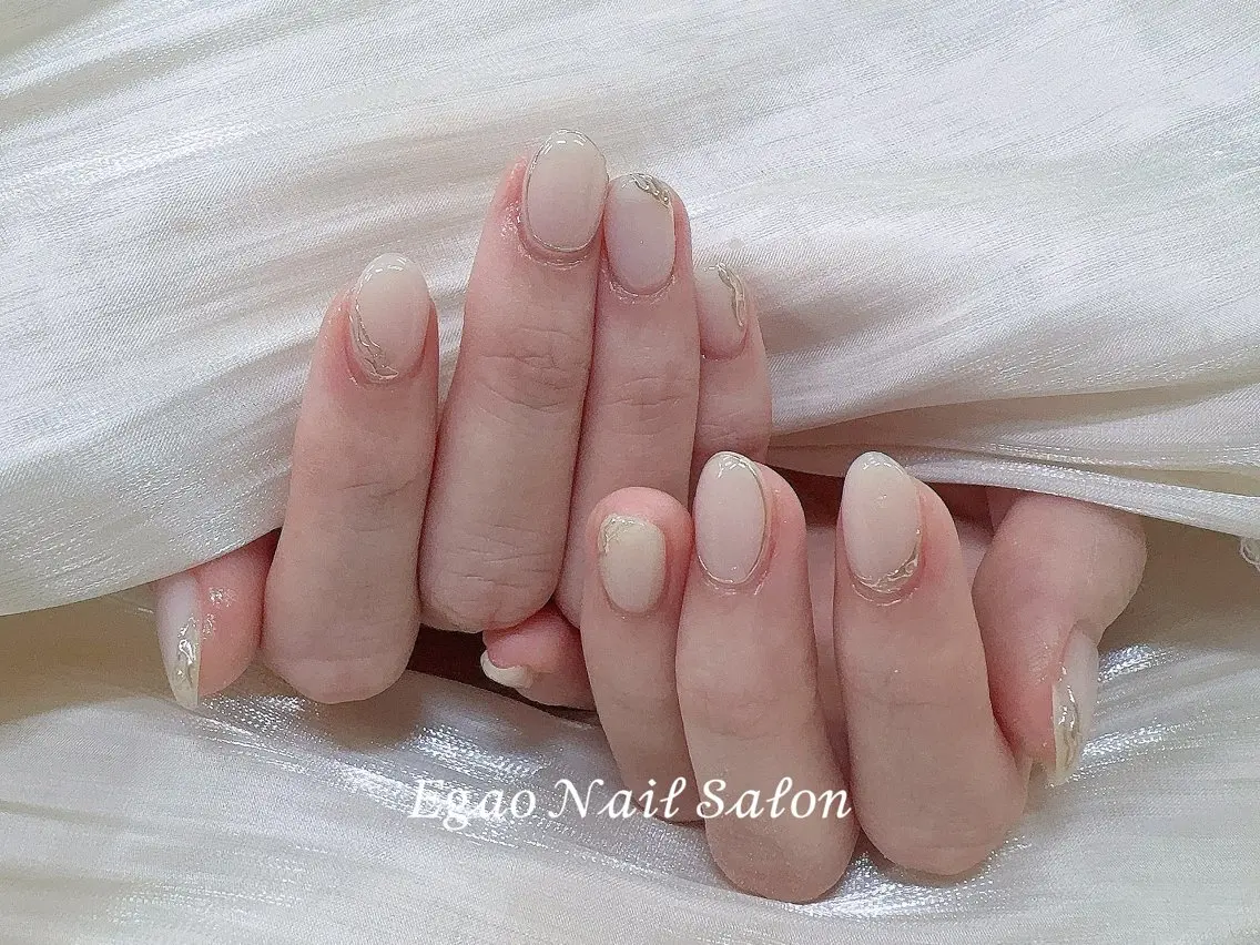 ネイル フットネイル ジェルネイル 韓国ネイル マグネットネイル メンズネイル ハンドネイル EGAO NAIL 錦糸町店のネイルデザイン
