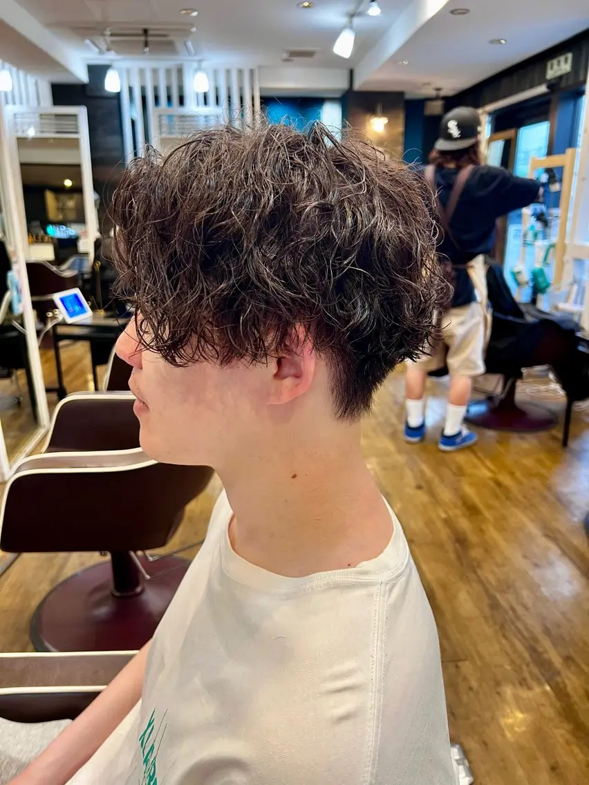 パーマ メンズ 🤩メンズカット/ パーマ山本🤩のヘアスタイル