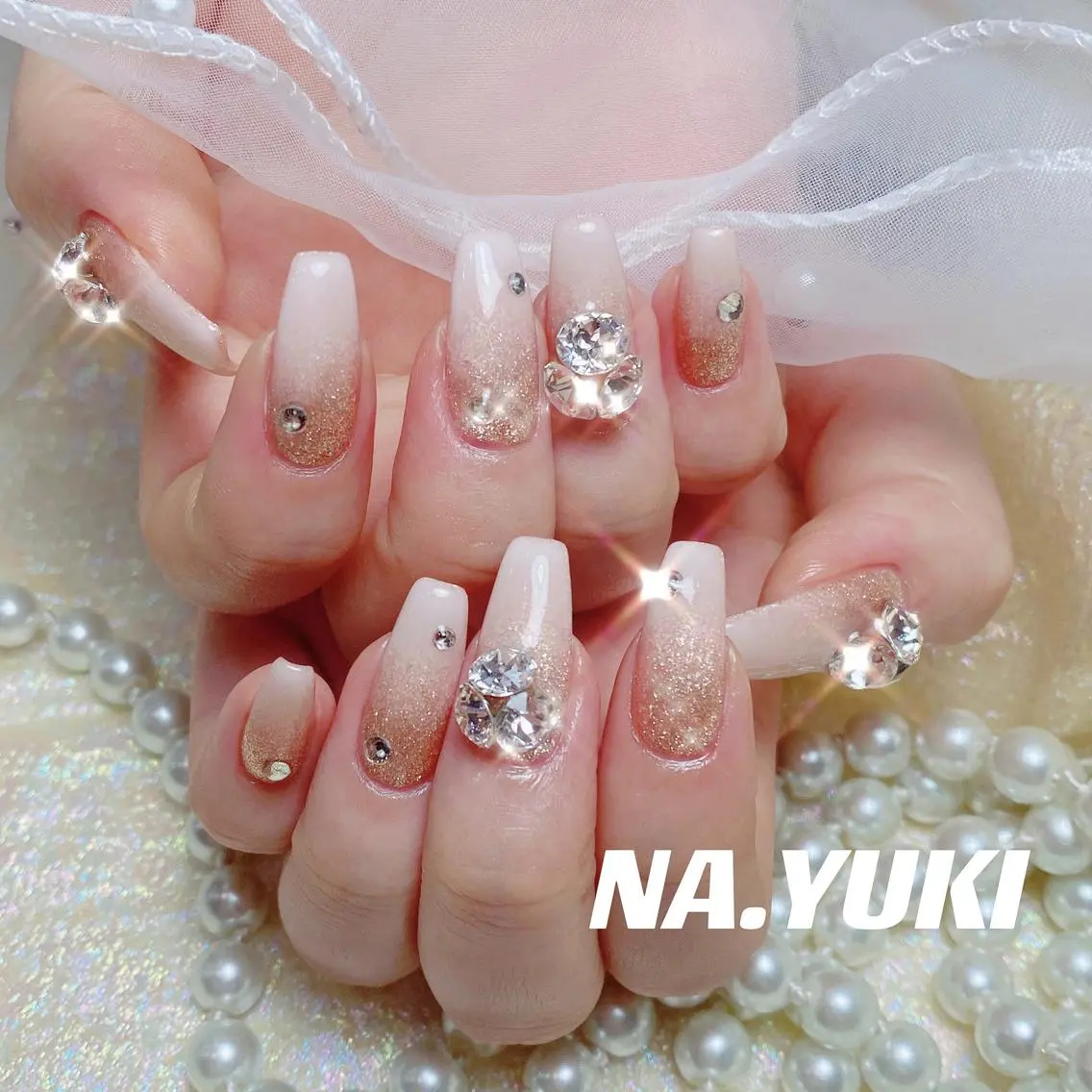 ネイル ハンドネイル 🎀 moo～ 🎀のネイルデザイン