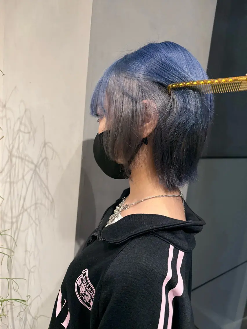ショート カット ヘアカラー ハイトーン/うる艶 カラー Mioのヘアスタイル