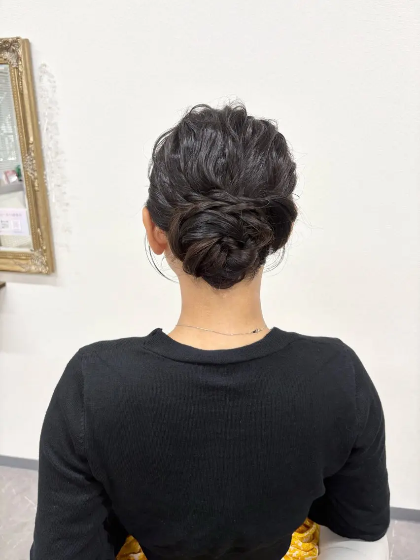 ヘアアレンジ ヘアサロン ミカヅキのヘアスタイル