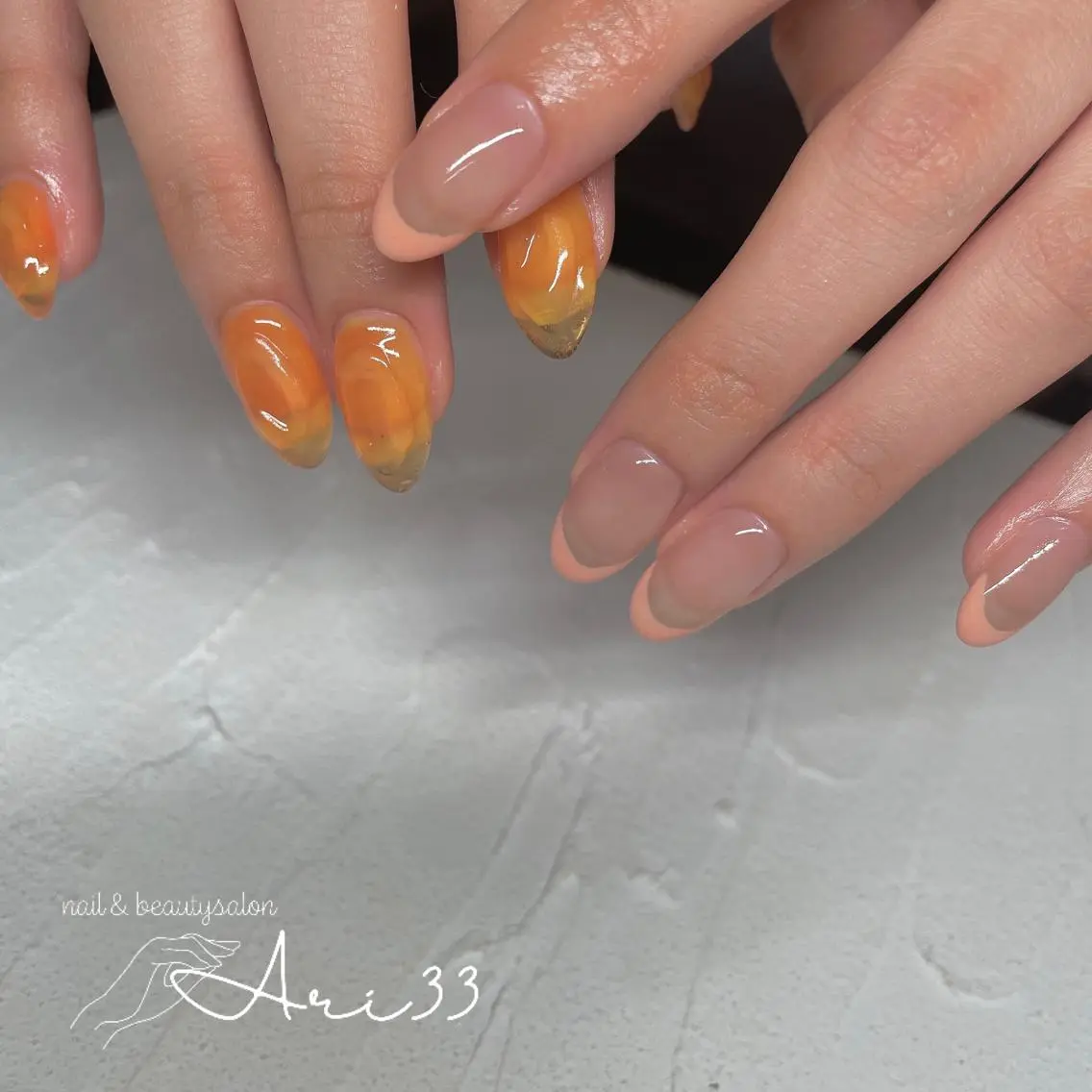 ネイル ハンドネイル プライベートサロン Ari33nailのネイルデザイン