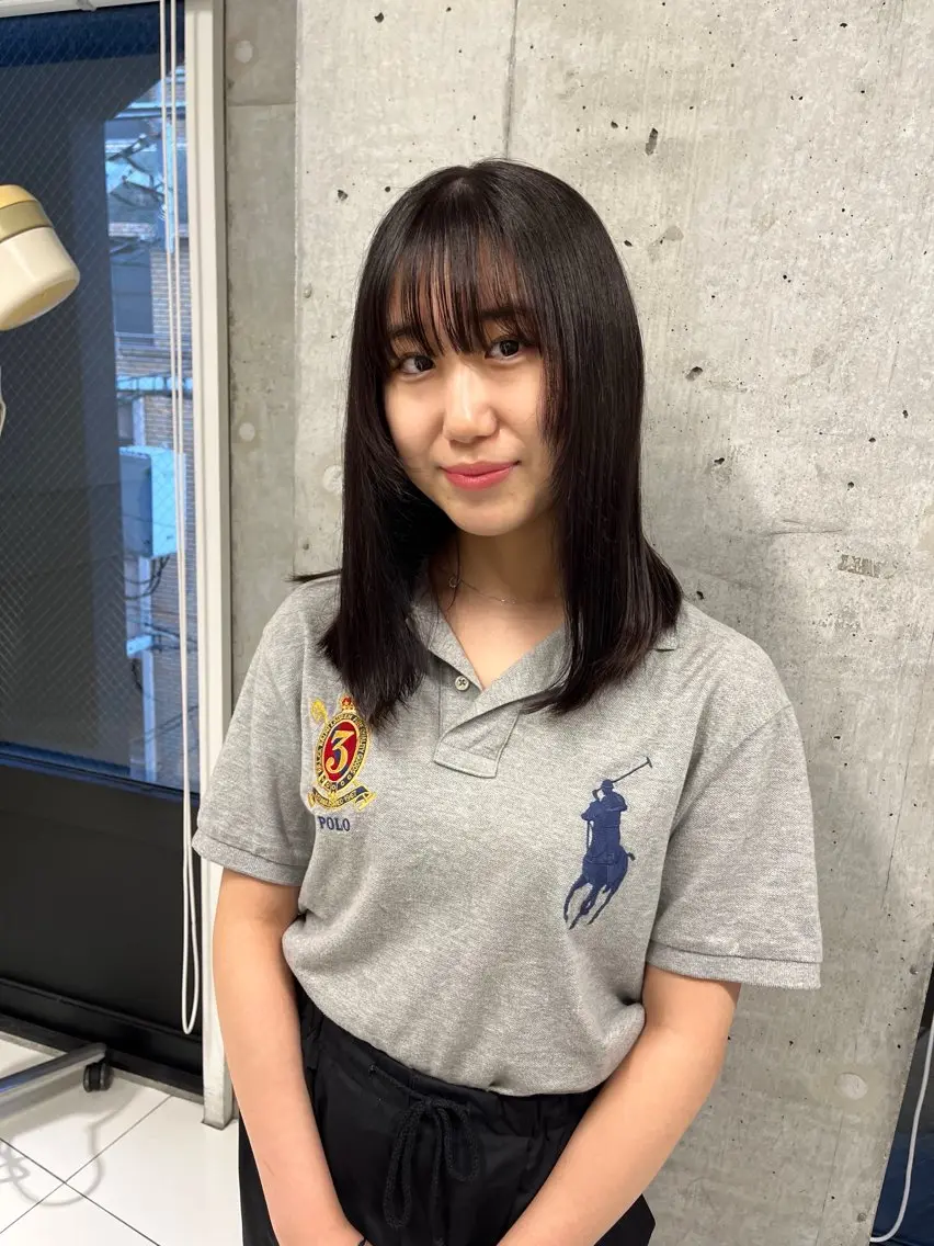 ヘアカラー sena⌇ベージュ⌇ ブリーチなしWカラーのヘアスタイル