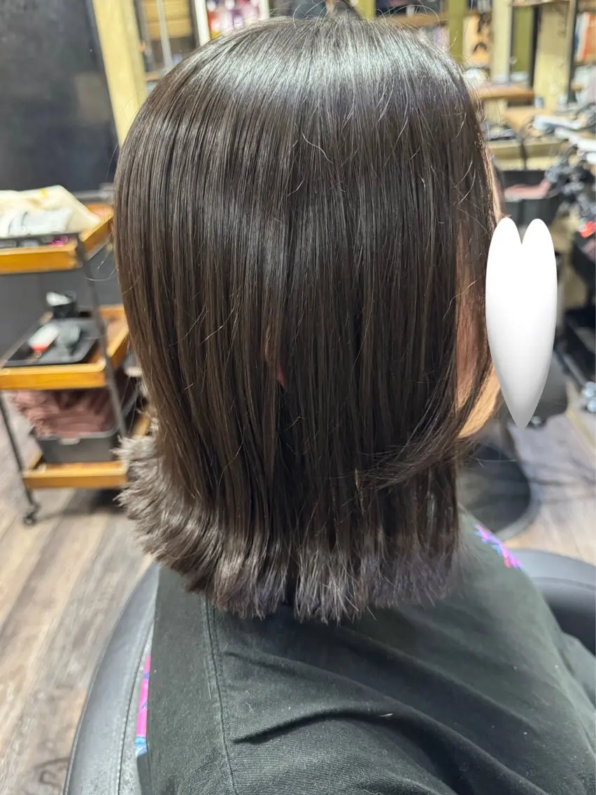 ミディアム 艶カラー🎀 YUUKAのヘアスタイル