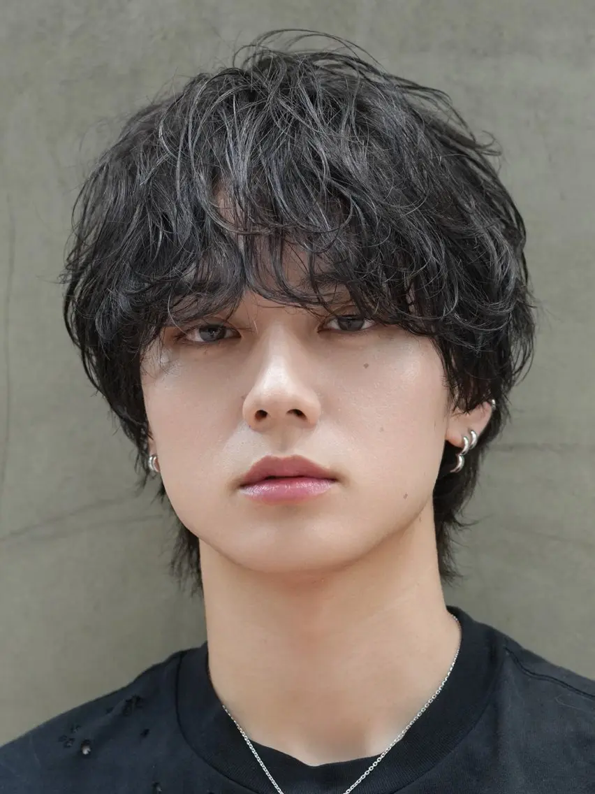 ショート パーマ メンズ カット パーマ メンズパーマ特化🔥 りょうのヘアスタイル